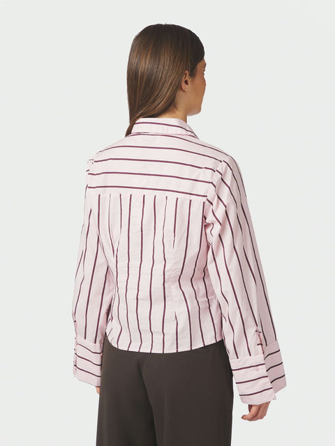 Neo noir - 169704 Rosa wide stripe - 754 Light pink / blouse