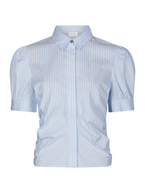 Neo noir - 169738 Frannie soft stripe - 145 Light blue / blouse