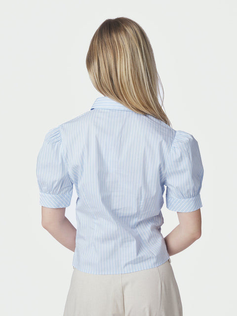 Neo noir - 169738 Frannie soft stripe - 145 Light blue / blouse