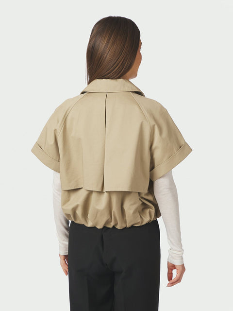 Neo noir - 169835 Lisha trench - 214 Taupe / jasje