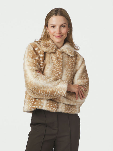 Neo noir - 170204 Camina faux fur - 123 Beige / jas