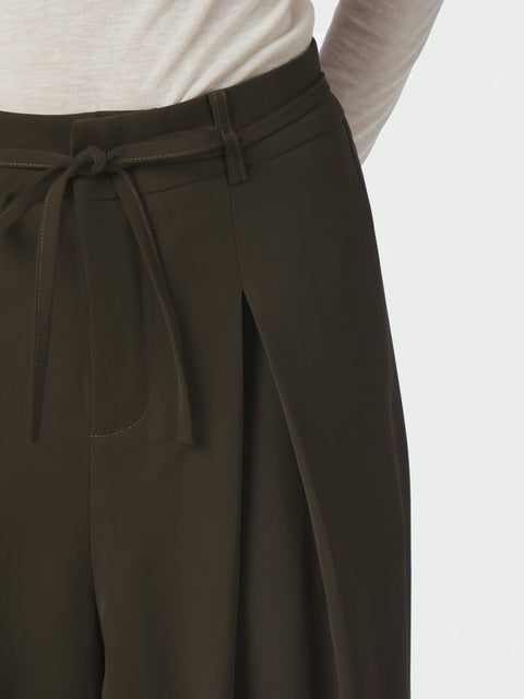 Neo noir - 170464 Eddina woven pants - 676 Dark brown / pants