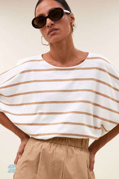 By Bar - Merle heavy flame stripe top - 1715 Desert stripe