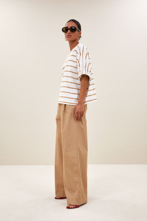 By Bar - Merle heavy flame stripe top - 1715 Desert stripe