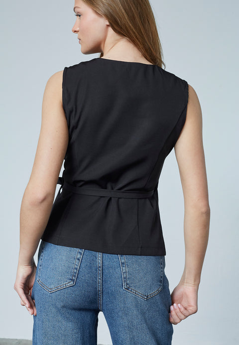 Sisterspoint - Gilet GREAT-VE - Black