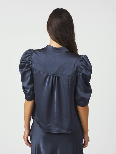 Neo noir - Roella heavy sateen - 678 Midnight blue