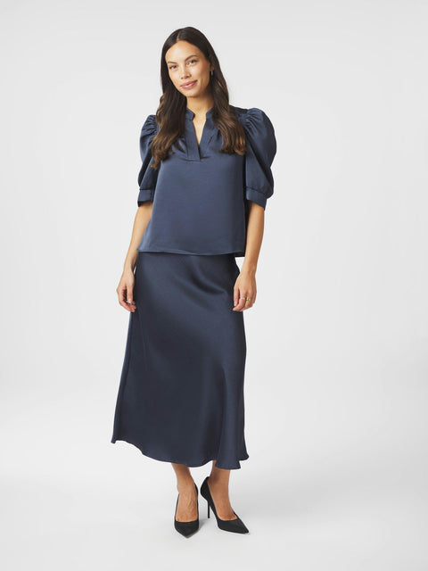 Neo noir - Roella heavy sateen - 678 Midnight blue