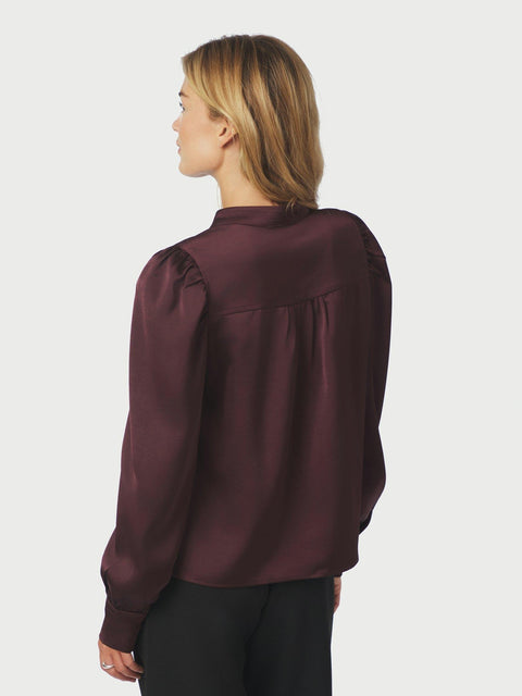 Neo noir - Blouse 163769 Rosslyn heavy - 174 Burgundy