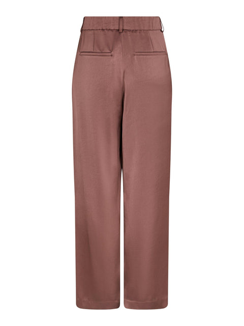 Neo noir - Broek Emmett melange pants - 393 Dark Rose