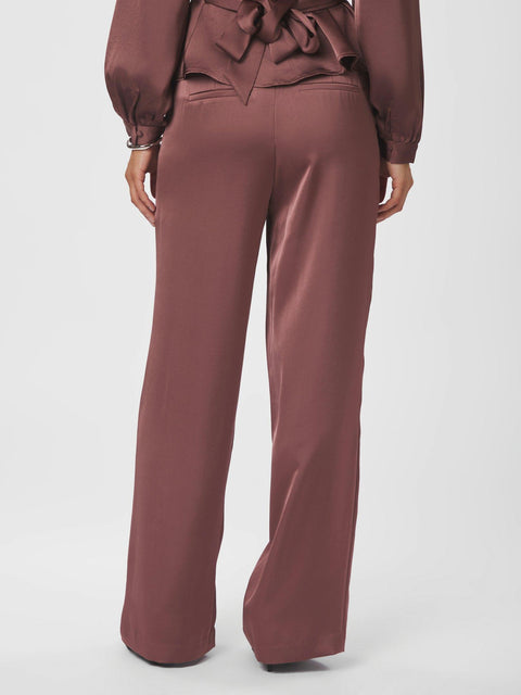 Neo noir - Broek Emmett melange pants - 393 Dark Rose