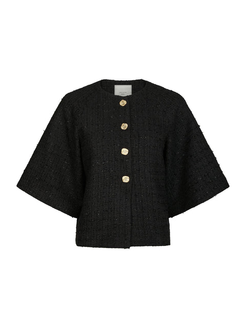 Neo noir - 166488 Rosella Boucle - 100 Black