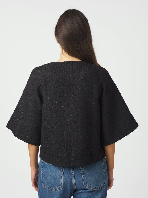 Neo noir - 166488 Rosella Boucle - 100 Black