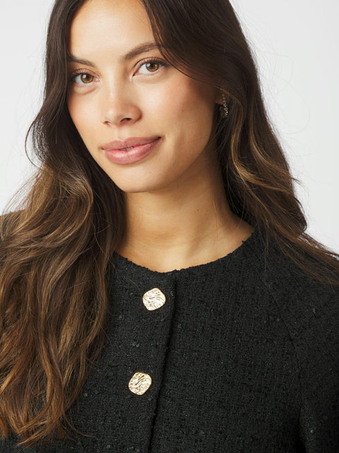 Neo noir - 166488 Rosella Boucle - 100 Black