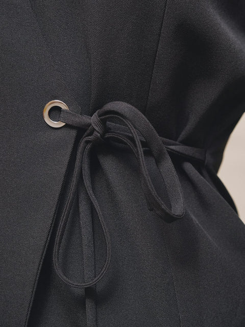 Neo noir - 166952 Sendra eyelet dres - 100 Black