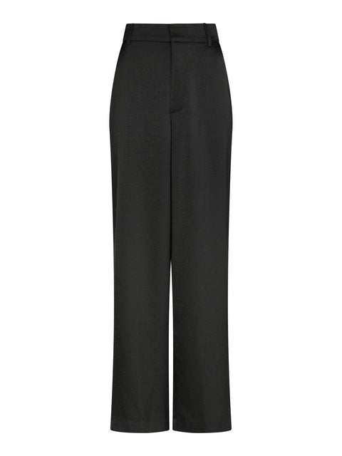 Neo noir - 167037 Emmett heavy sateen - 100 Black