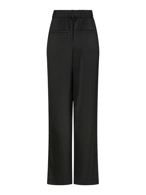 Neo noir - 167037 Emmett heavy sateen - 100 Black