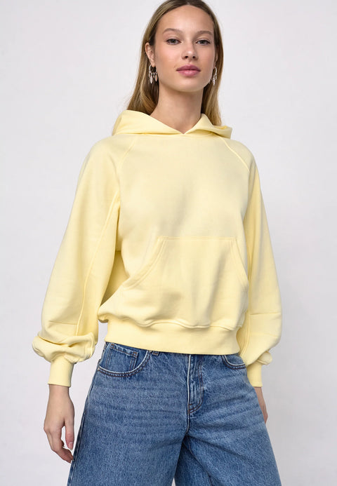 Sisterspoint - 20074 Vemia-hoodie - Butter / hoodie
