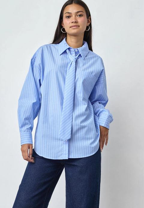 Sisterspoint - 20144 Vanya-sh - Blue Stripes / blouse
