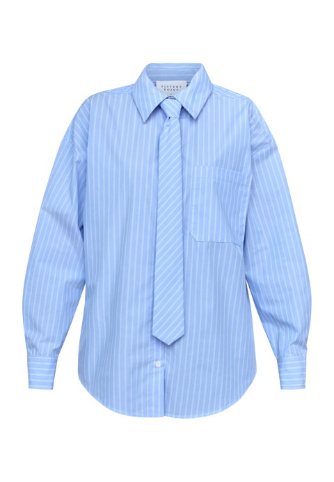Sisterspoint - 20144 Vanya-sh - Blue Stripes / blouse