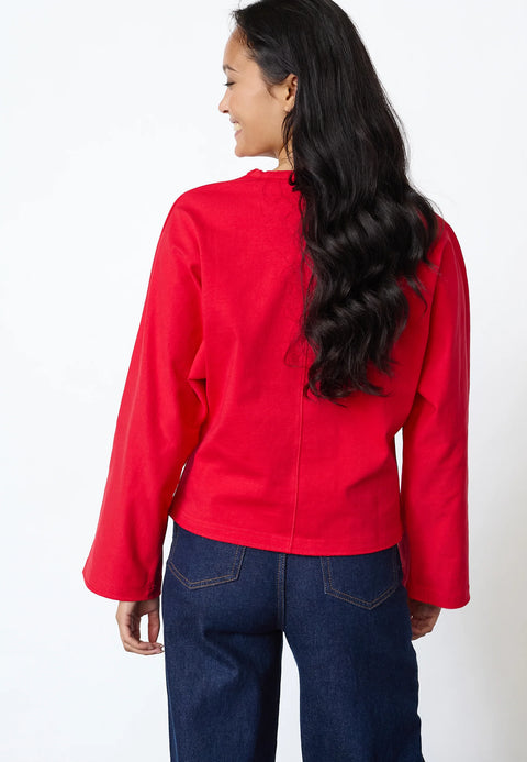 Sisterspoint - 20170 Villy-top - Red Rose / top