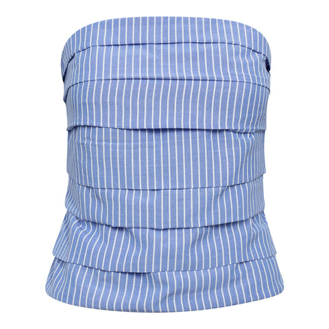 Co couture - 35825 TeaCC Stripe tube to - 17 Blue