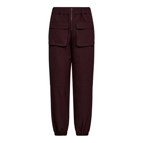 Co couture - LunaCC Pocket LL Pant - Wine red