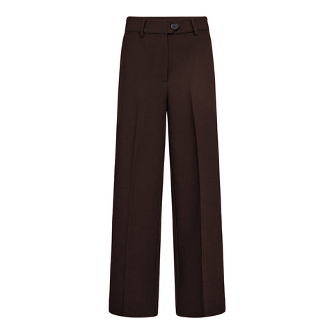 Co couture - VolaCC long wide pant - Dark brown