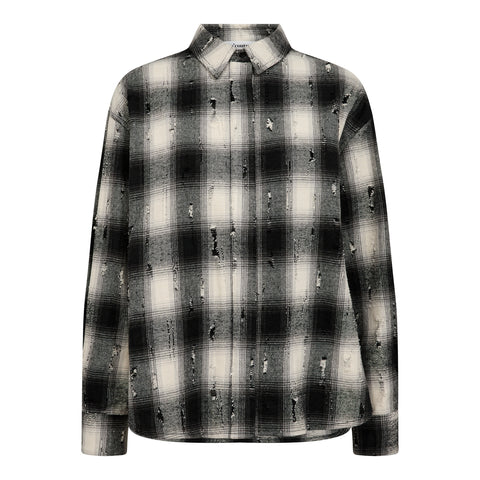 Co couture - MobyCC Check shirt - Black