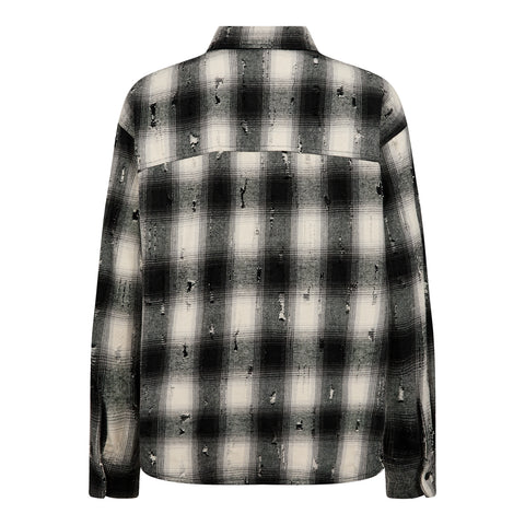 Co couture - MobyCC Check shirt - Black