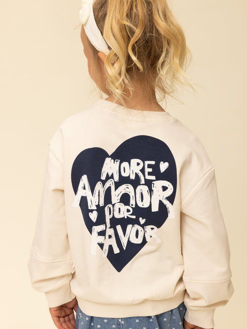 Little Looxs - 2601-7307-021 Sweat - 021 milk