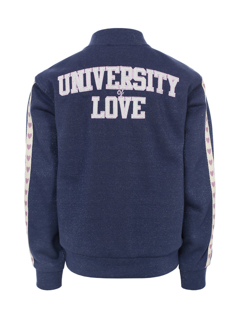 Little Looxs - 2601-7339-167 Lurex Sweat Vestje