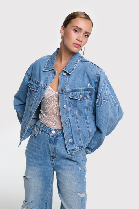 ALIX THE LABEL - 2602470584 jasje - 200 DENIM BLUE