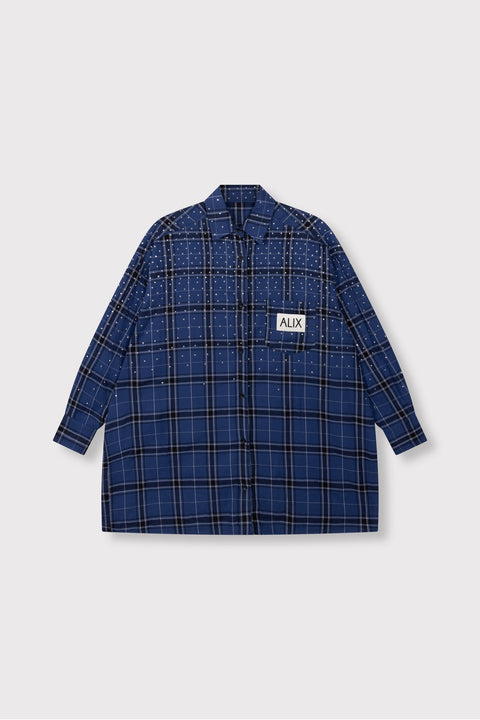 ALIX THE LABEL - Shirtdress 2609372919 - Dark Blue