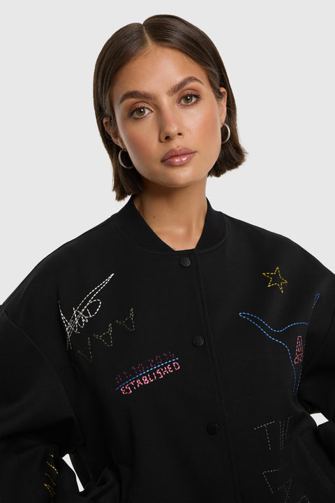 ALIX THE LABEL - Bomber 2609417866 - Black
