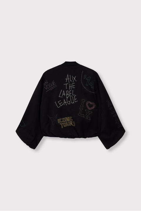 ALIX THE LABEL - Bomber 2609417866 - Black