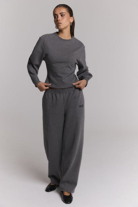 ALIX THE LABEL - Longsleeve 2609877592 - Atracite Melange