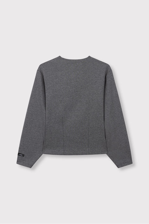 ALIX THE LABEL - Longsleeve 2609877592 - Atracite Melange