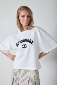 Co couture - 43013 ZengaCC Tee shirt - 40096 WhiteBlack