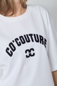 Co couture - 43013 ZengaCC Tee shirt - 40096 WhiteBlack