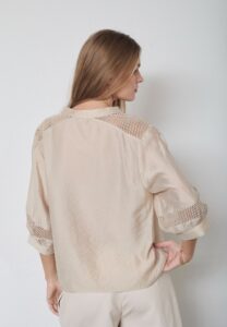 Co couture - 45084 GwendaCC blouse - 984 Mink