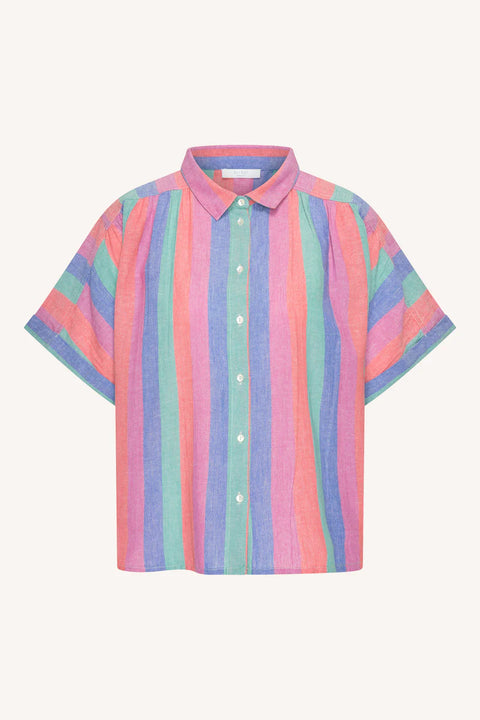 By Bar - Sunny 26112077 - 910 rainbow stri / blouse