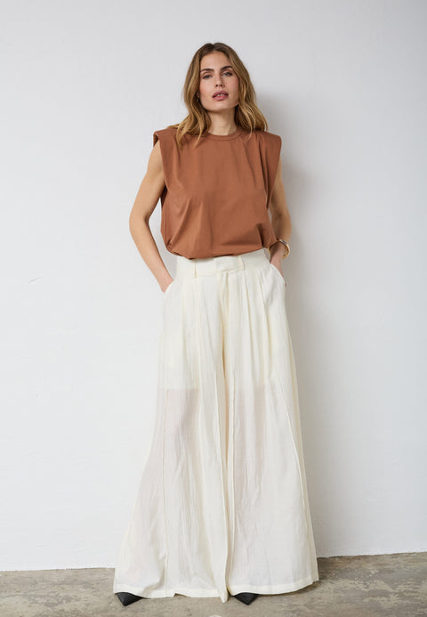 Co couture - 41140 AuraCC skirt LL - 11 Offwhite / pants