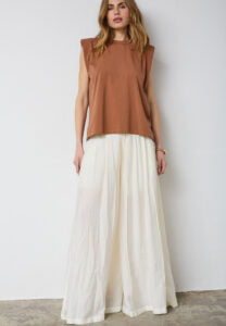 Co couture - 43037 EddieCC tee - 35 Suntan / top