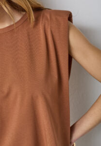 Co couture - 43037 EddieCC tee - 35 Suntan / top