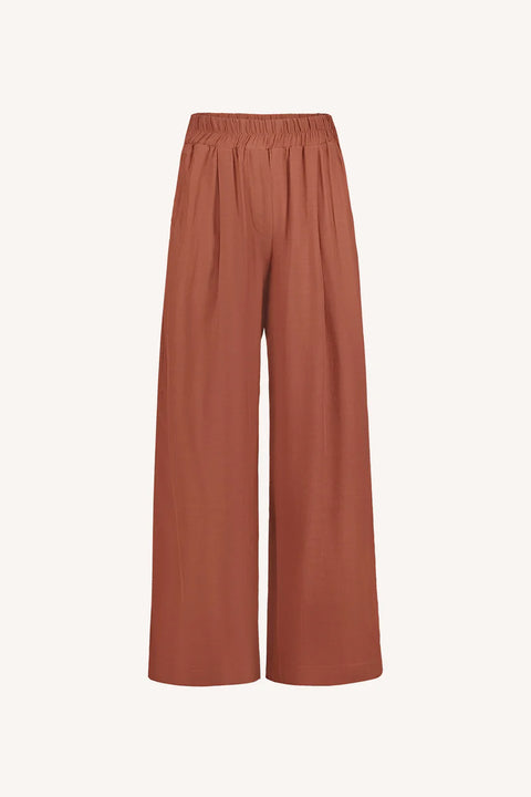 By Bar - Benji viscose pants - 1712 Rustic sienna / pants
