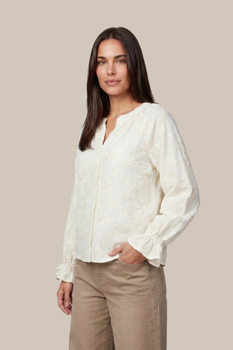 G-maxx - 26NTG03 - 016 wool white / blouse