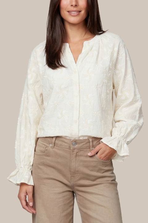 G-maxx - 26NTG03 - 016 wool white / blouse
