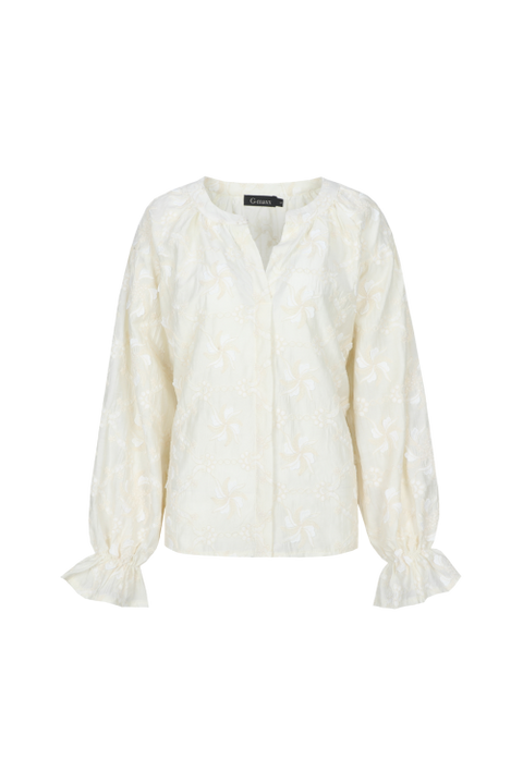 G-maxx - 26NTG03 - 016 wool white / blouse