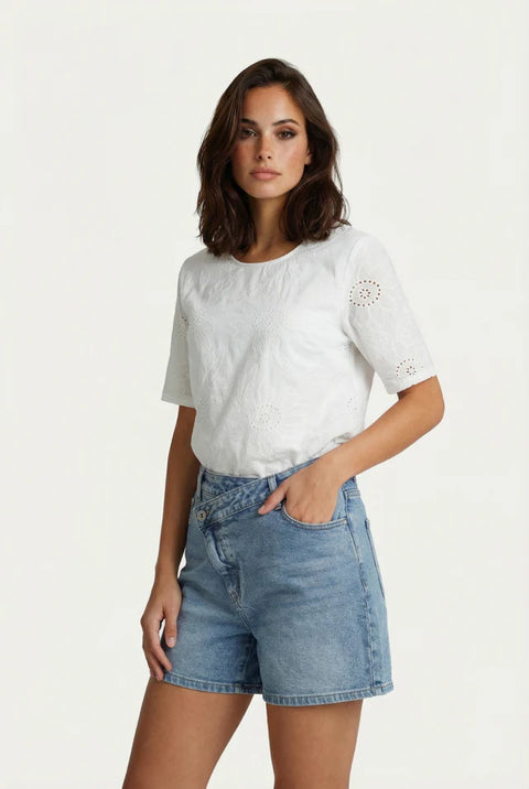 Fluresk - 26ZFOF04 - 011 offwhite / top