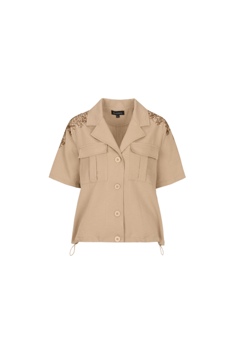 G-maxx - 26ZOG01 - 538 kint camel/ blouse